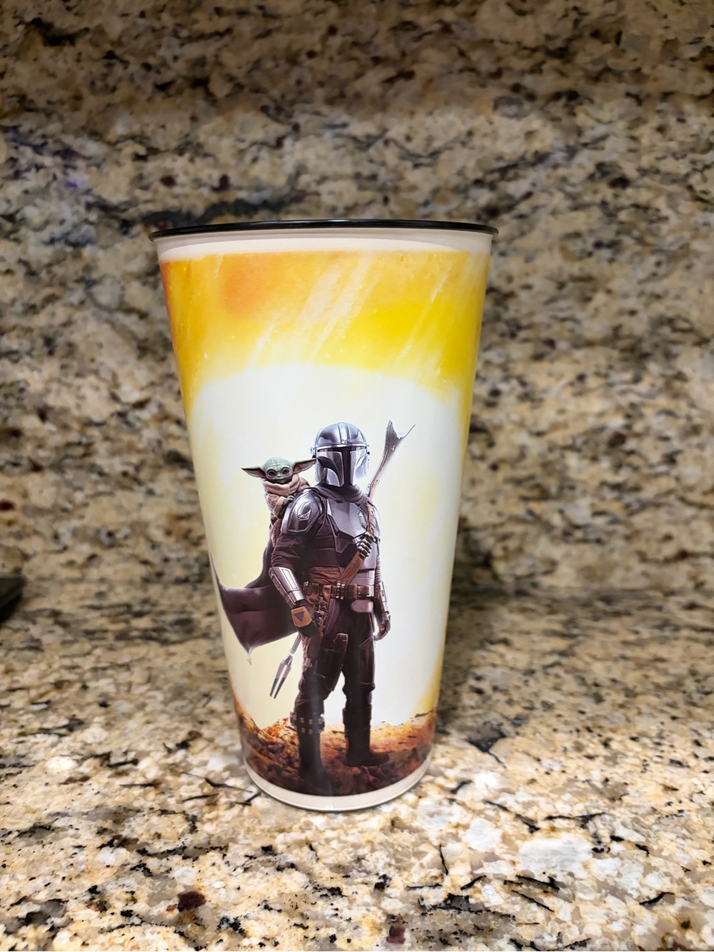 Star Wars mandalorian and grogu movie cup